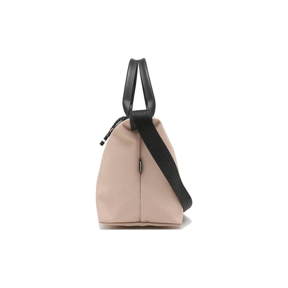 Longchamp Le Pliage Energy 25 Short Handle Recycled Canvas Crossbody Tote Bag Small Women bags Hawthorn-Red 1512HSR538