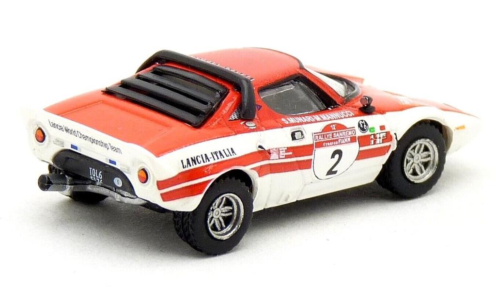 Brekina Масштаб HO Lancia Stratos HF Ралли Сан-Ремо Ралли 1/87 №2, 1974,