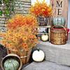 1 Pcs Home Decoration Creative 1 Bundle Artificial Fall Flowers Outdoor Garden Decor Autumn Flower Bouquet For Thanksgiving