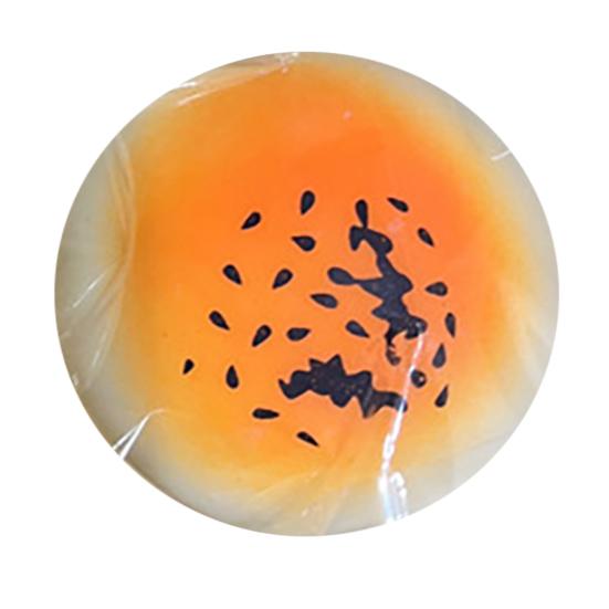Simulated Bun Shape Squeeze Toy Slow Rising Dumpling Sensory Pinch Fidget Toy Stress Relief Relaxation Decompression Tool