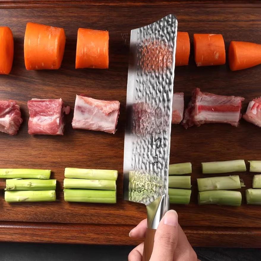 Household kitchen knife forging stainless steel bone-cutting knife bone-cutting knife for kitchen chefs