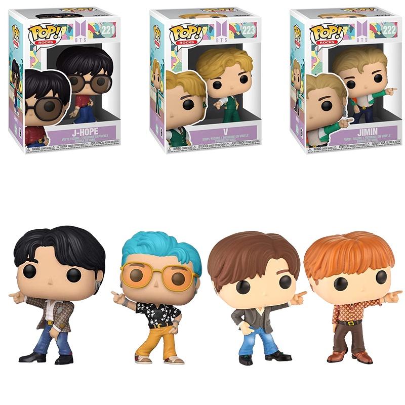 Funko 393in Bts Pop Jin Jimin Jungkook Suga Dynamite Action Figure Fans Gifts