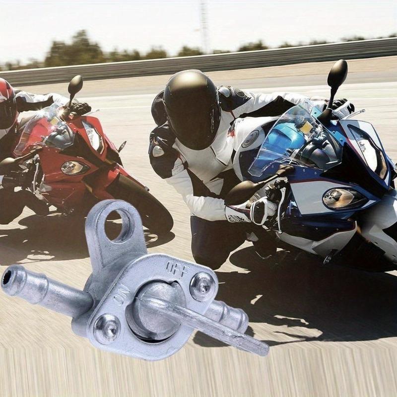 Универсальный переключатель спускного крана фильтра для мотоцикла 1/4" встроенный переключатель спускного крана фильтра для масляного, газового и топливного бака для мотоцикла