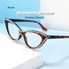Reading Glasses Diamond Cat Eye Unisex Vintage Style Prescription Reading Goggles Clear Lens Optical Aid for Elderly Gafas