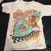 Винтажная футболка Scooby-Doo для взрослых, концертный тур, S-5XL, SG079, унисекс
