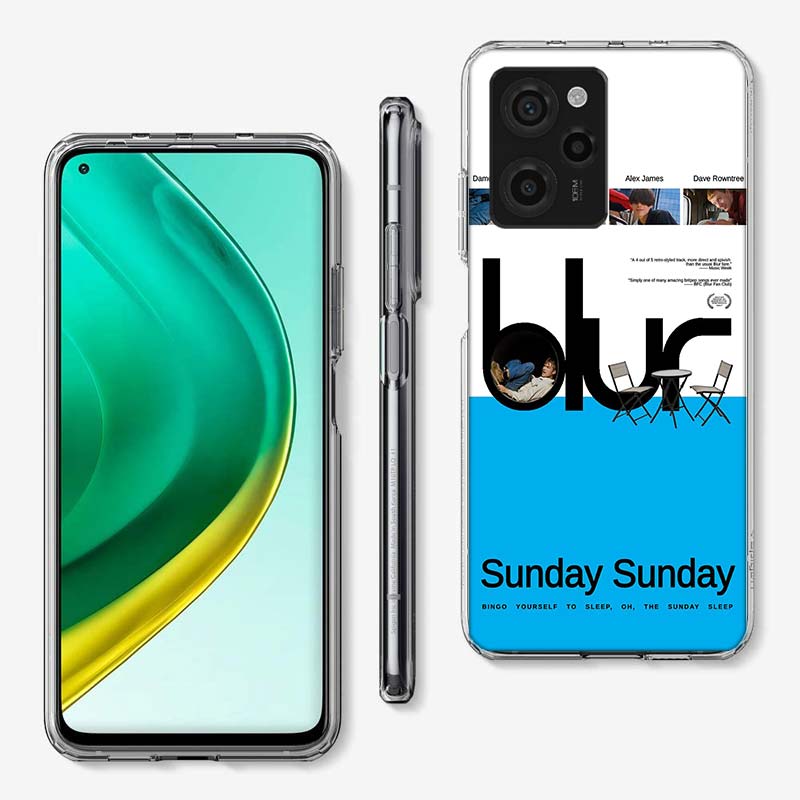 Чехол для телефона Blur Band Cover для Xiaomi Poco M8 M7 M6 M4 M3 X7 X6 X4 Pro F7 Ultra M5S Mi 14 14T 15 15T 12T 10T Pro 12S 12 11 Lite