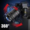 USB Rechargeable Headlights 2000mAh Ultra Bright Flashlight T51 Induction LED Headlights Waterproof Camping Mobile Charging Bank
