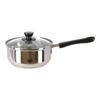 Konan Original IH Compatible Saucepan with Triple-Layer Aluminum Bottom, 18cm (KHM05-8128)