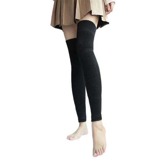 Женские носки, длинные носки на каждый день, утолщенные носки выше колена, тонкие сенсорные носки для повседневного ношения