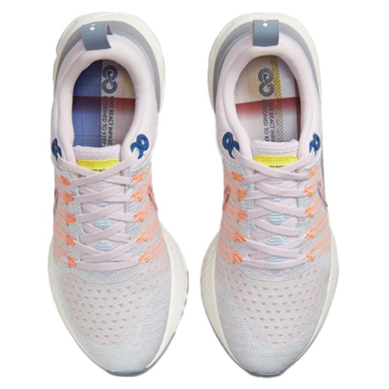 Nike Женские кроссовки React Infinity Run Flyknit 2 Premium 'Pink Foam Blue Tint' DH2497-600