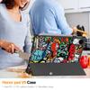 For Honor Pad V9 Case Pattern Print Leather Stand Tablet Cover