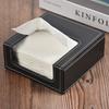 Креативная настольная квадратная коробка для полотенец из ПУ-кожи, декор для дома, коробка для бумажных полотенец, коробка для салфеток, для дома