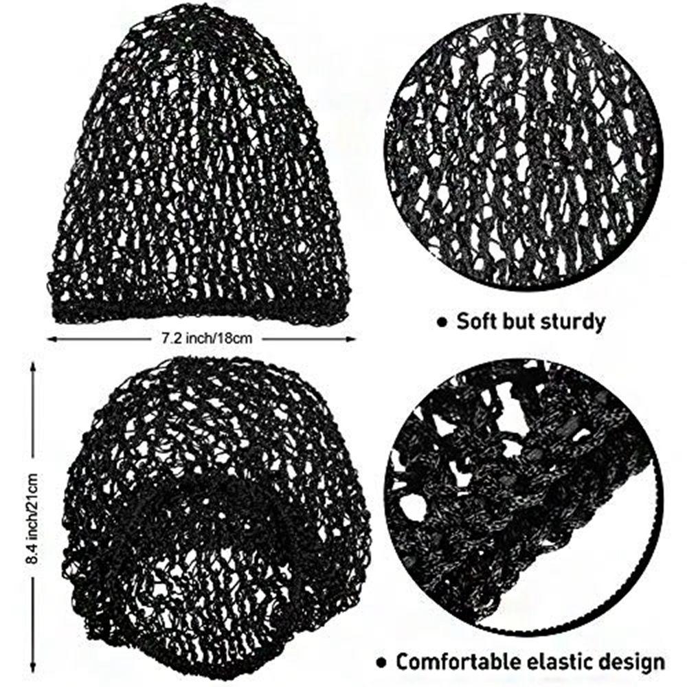 Hat Beanies Caps Snood Sleeping Cap Mesh Cap Crochet Hairnet Knit Hat Women's Hijabs Headbands