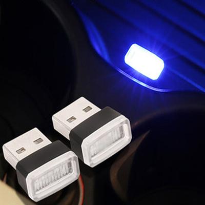 2018 Новый автомобильный светодиодный мини-usb-светильник для ног в салоне автомобиля, светодиодный бесплатный модифицированный светильник для автомобиля, атмосферные огни USB, аксессуары для стайлинга автомобиля