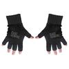 Iron Maiden Unisex Adult Logo Fingerless Gloves