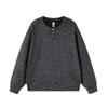 Mens Casual Round Neck Sweatshirt Loose Fit Trendy Everyday Top Young Adults