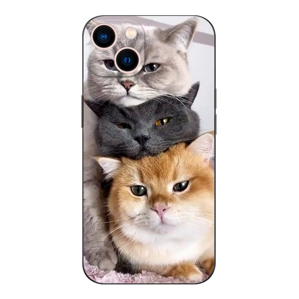 Black Tpu Case For Xiaomi Redmi 9T Note 9T Note 10 8 8T 7 5G 4G Pro 10S British Shorthair Cat