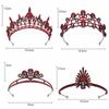 Queen Skull Crown Halloween Headband Gothic Halloween Party Decorations  Men