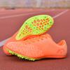 Foreign Trade Nail Shoes Medium Sprinting Running Shoes Male and Female Students High School Entrance Examination Track and Field Competition Professi