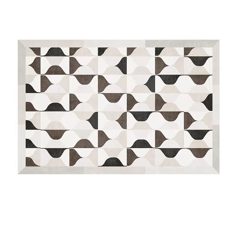 Living Room Carpet Bedroom Floor Mat Non-slip Stain-resistant Faux Cashmere Rug Easy To Care for Machine Washable