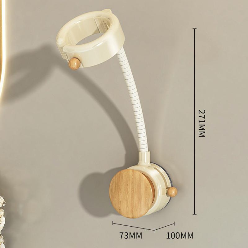Держатель для фена Не нужно держать Регулируемый Настенный Подвесной Свободные руки Не нужно сверлить отверстия Универсальная Стойка для хранения воздуховодов