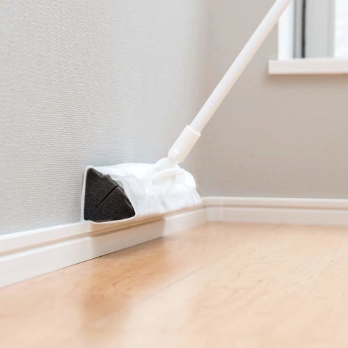 Azuma Floor Wiper, Sponge Wiper F, Convenient for Stairs, 27cm Wiping Width, 69-108cm Handle Length, Fits Stairs and Room Corners, FL374