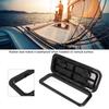 Deck Access   Inspection Cover 180 degrees  Hinged Lid Anti UV with Lock for Marine Boat 24 x 9.5in(White )