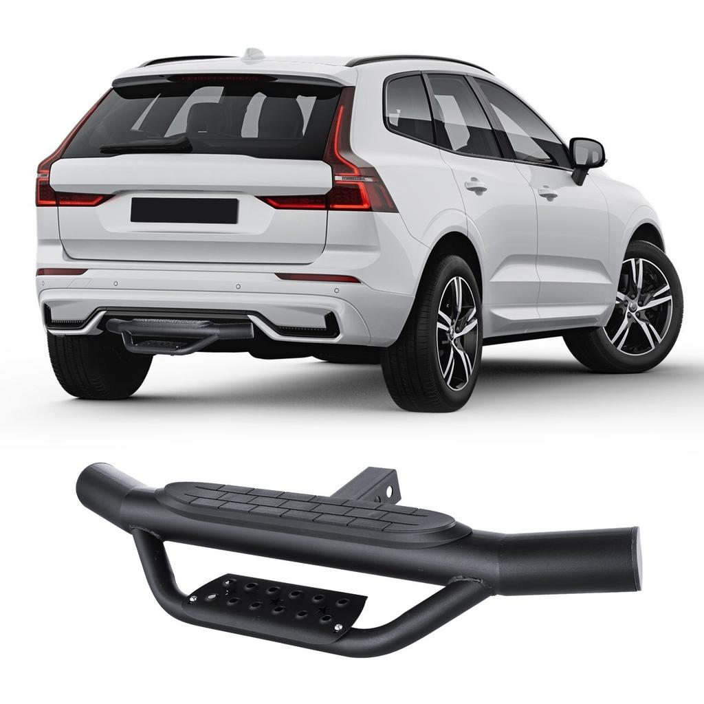 VEVOR Hitch Step for 2 Inch Receiver, Strong Steel Construction with 350 LBS Load Capacity, Rear Bumper Guard Protector with Pin Lock