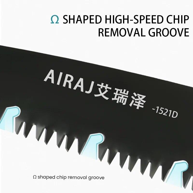 AIRAJ Деревообрабатывающая складная пила Многофункциональная режущая пила для сада и кемпинга Нож для рубки деревьевРучной инструмент
