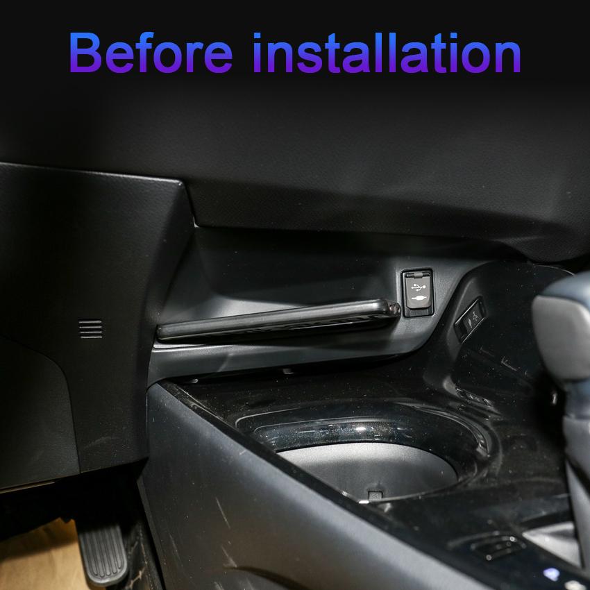 15 Вт автомобильное беспроводное зарядное устройство для Toyota C-HR CHR IZOA 2019~2021 аксессуары для интерьера специальный мобильный телефон быстрая зарядная панель