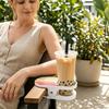 Yousheng 2 шт. Подстаканник для дивана, Прикрепляемый поднос для напитков на подлокотник, Многофункциональная плавающая подставка для стаканов для дивана-кровати, Нескользящий держатель для напитков Подходит для большинства