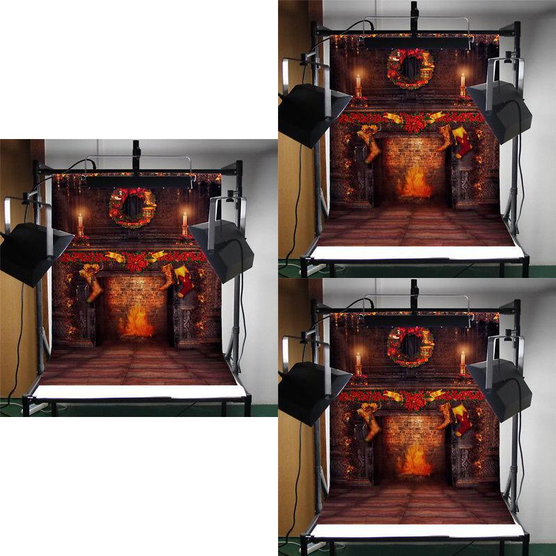 Фотофон на рождественскую тематику для детской студийной портретной съемки, креативный фотореквизит