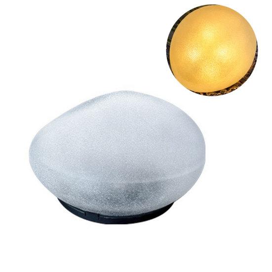 Светодиодный фонарь Yousheng Solar Cobblestone Pathway Light, Садовый солнечный светодиодный светильник-камень, Водонепроницаемый наружный каменный светильник для патио, газона, двора