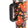 Halloween Series Stainless Steel Vacuum Insulated Tumbler With Handle Straw Portable Cold Hot Drinks
