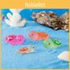 Colorful Luminous Resin Turtle Ornaments For Cartoon Style Tabletop Decorations