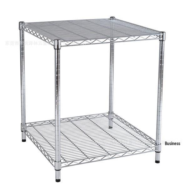 Chrome-Plated Detachable Wire Mesh Rack - Anti-Static Stainless Steel Storage Shelf, One-Layer Oven Rack