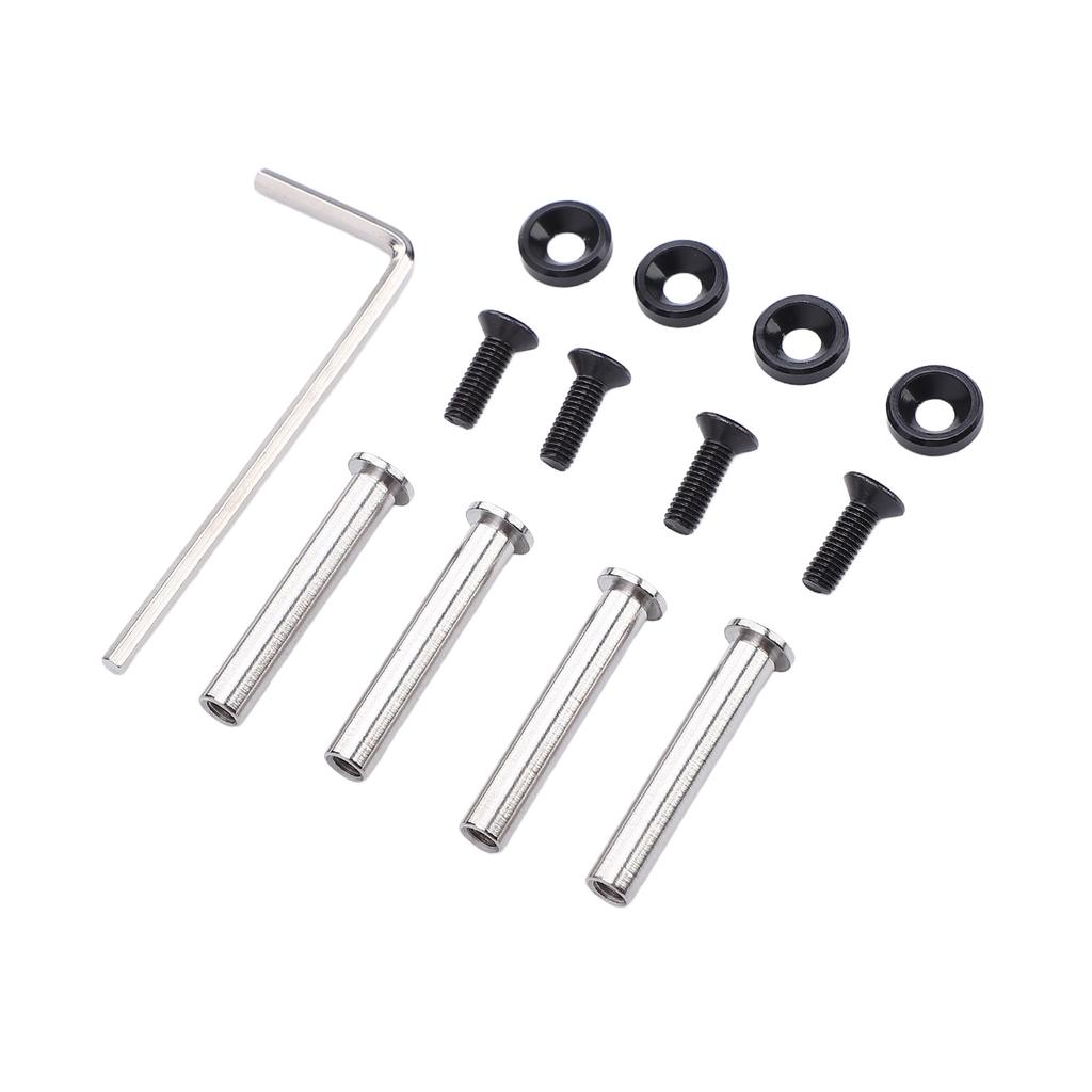 Винты для корпуса компьютера, вентилятора, CPU, крепления вентилятора охлаждения ПК, набор из нержавеющей стали с шайбами, анодирование цвета