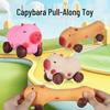 Fumede Capybara Transforming Pull & Slide Toy (4-Pack)