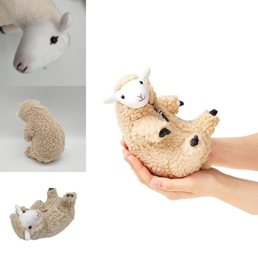 Cute Plush Sheep Doll 16cm Rokkosan Pasture Detachable Soft Simulation