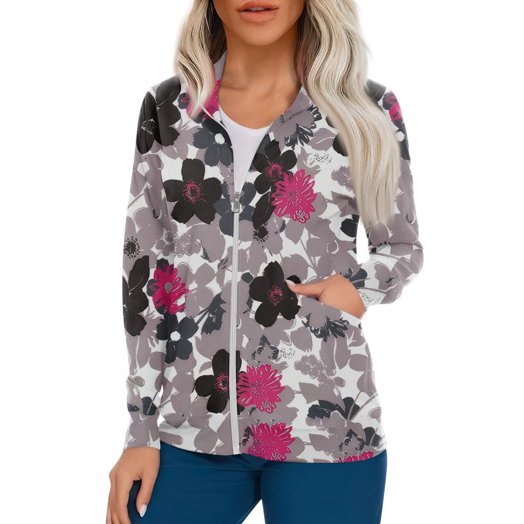 Женский однобортный защитный комбинезон с длинным рукавом и карманом, рабочий воротник-стойка, кардиган, куртка, топ