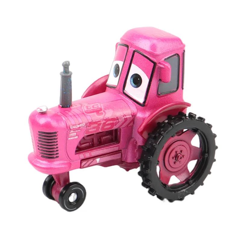 Cars Pixar Cars Lightning McQueen rhapsody matador bulldozer truck Mater harvester 1:55 Diecast Metal Car Model Toy
