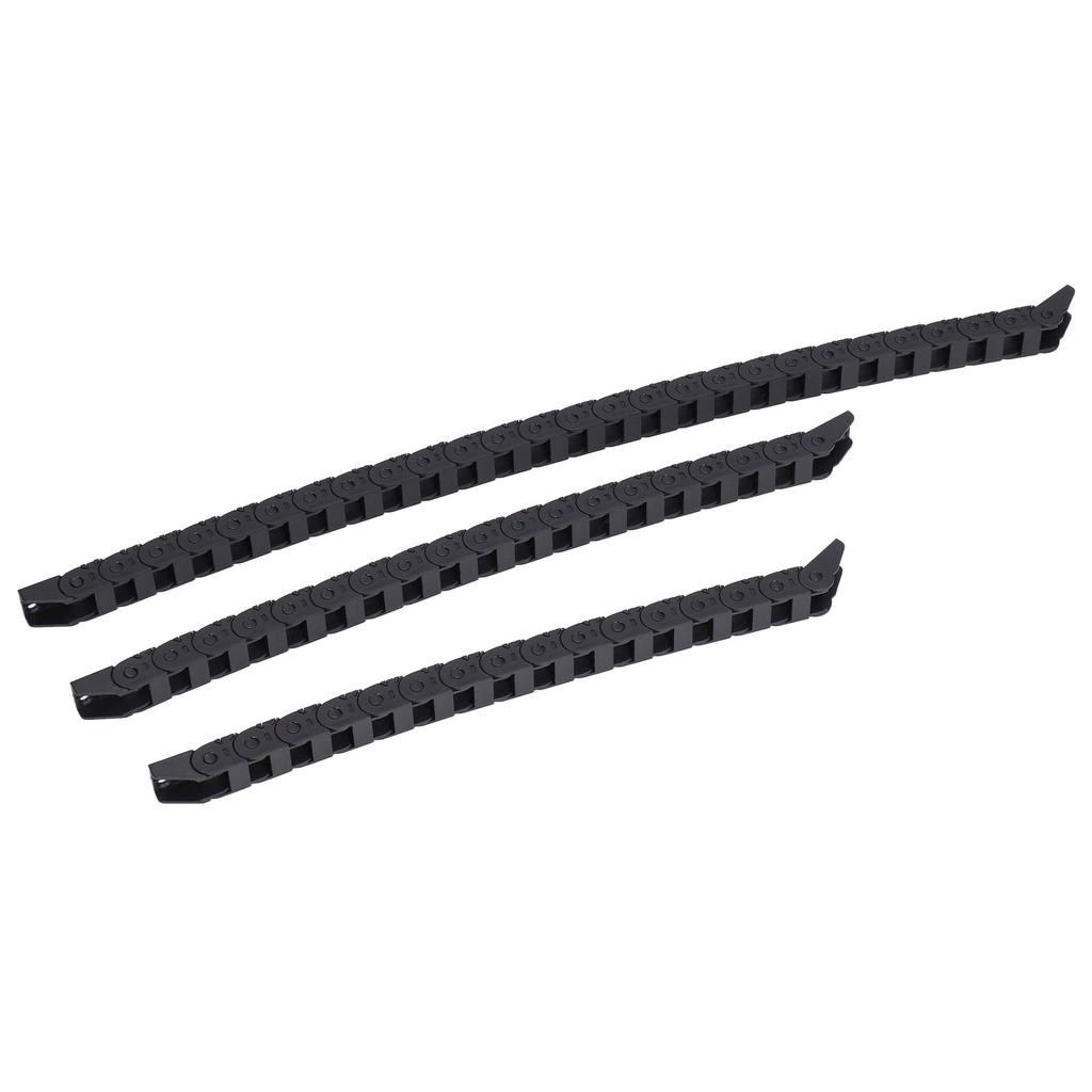 3 шт. 3D-принтер Кабелеукладчик с гибкой цепью 3 отверстия Открытый тип Нейлон для VORON 2.4 Switchwire