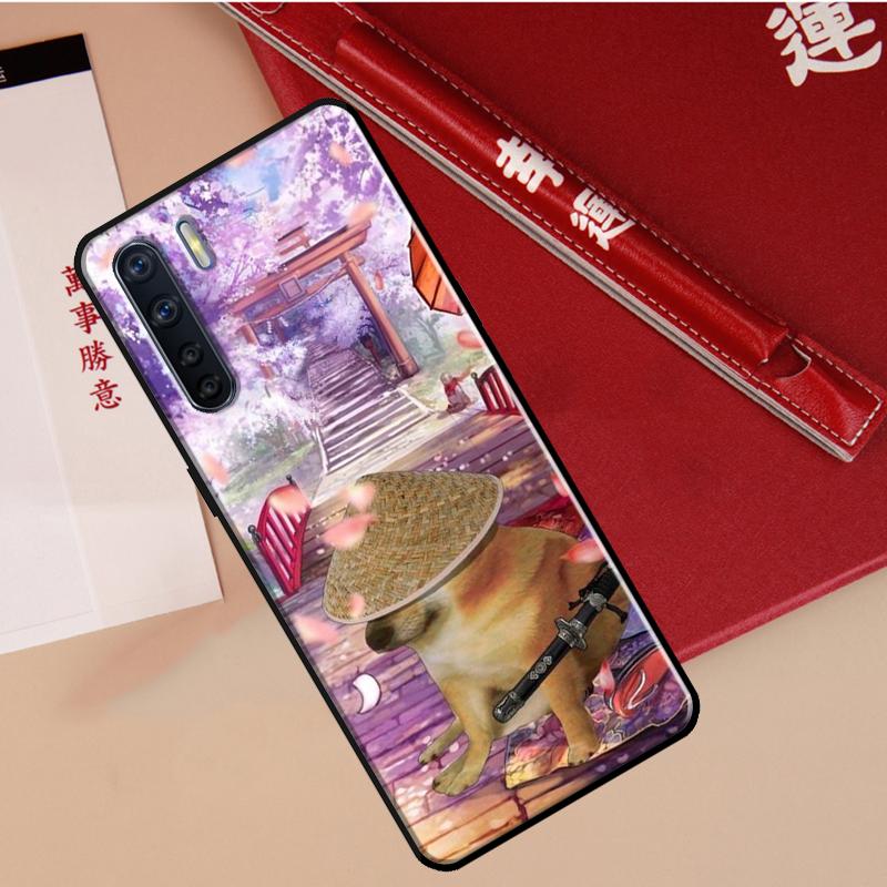 Мем Собака Чимс Смешной Чехол для Собачки Для Oppo A80 A58 A5 Pro A15 A16 A17 A57 A77 A94 A74 A54 A76 A96 A40 A60 A18 A38 A78 A98