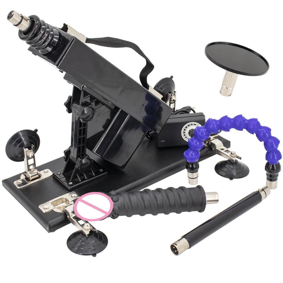 DTSUDU Секс-машина 3XLR Разъем Аксессуар с дилдо и присоской Любовная машина Вставная машина-пистолет для парной секс-игры