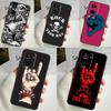 Rock and Roll Skull For Realme 12 Pro Plus 11 10 9 C67 C55 C53 C35 C33 C30 C25s C21Y C15 GT3 GT5 GT Neo 5 Case