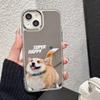 Милый Чехол Для Телефона С Узором Котенка И Зеркалом Для IPhone 17 Pro Max 16 13 11 15 14 12 Air 16 17 15 Модный Защитный Чехол Funda