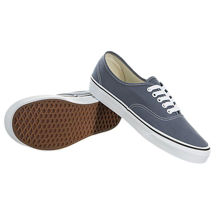 Vans Аутентичная повседневная мода Легкие низкие кеды для скейтбординга Унисекс кроссовки Синие VN0A38EMUKY