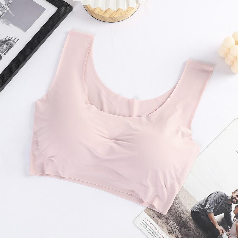 Shangpin Бесшовный Беспроводной Пуш-ап Большого размера Йога Спортивный бюстгальтер