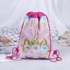 Красивый цветок единорог мультфильм нетканый подарочный пакет продвижение бесплатная повседневная необходимость связка карман