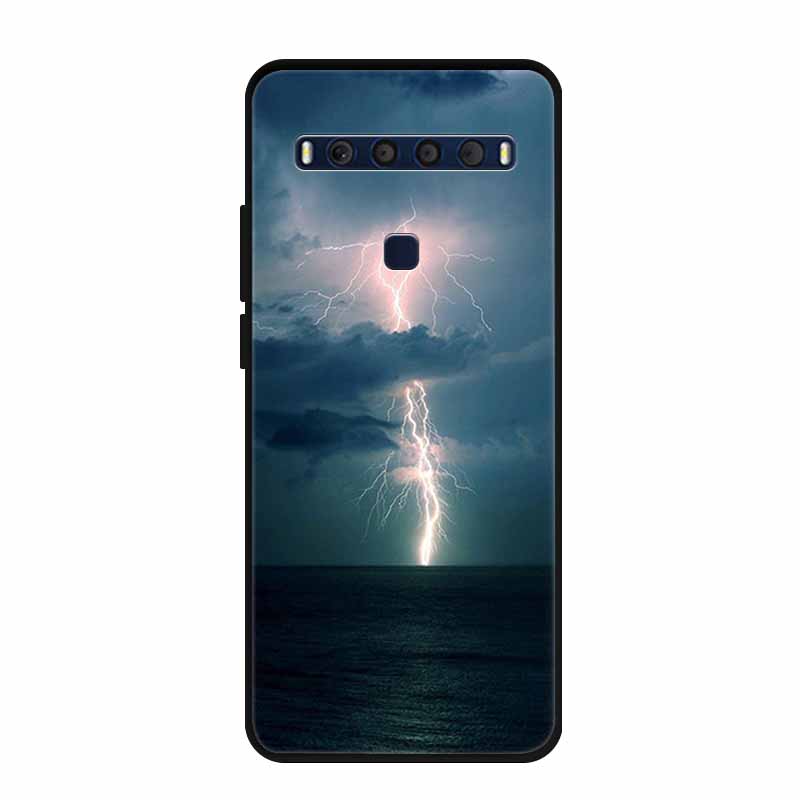 For TCL 10L Case Cool Fashion Silicone Soft TPU Phone Covers for TCL 10 Lite Case 10Lite Coque for TCL10L T770H T770B 4187U Bag